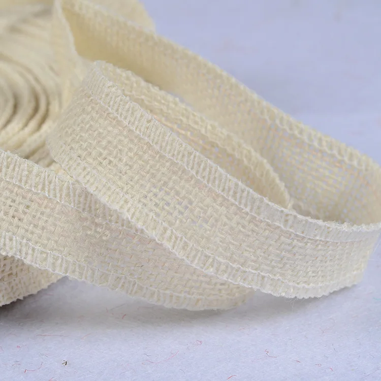 2Meters/Lot 25mm Colorful Jute Burlap Ribbon Christmas Birthday Party Vintage Rustic Wedding Decoration DIY Crafts Supplies Tape | Дом и сад