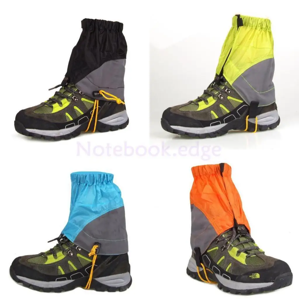 

Outdoor Mountaineering Hiking Walking Climb Waterproof Gaiters Legging Leg Cover