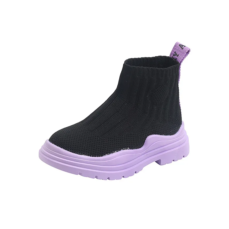 

Autumn 2021 New Flying Net Shoes Children's Breathable Fashionable Sneakers