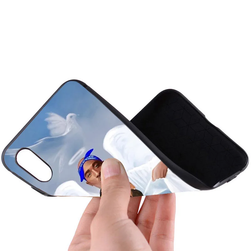 

HIP HOP TUPAC NIPSEY HUSSLE American Rapper TPU Soft Phone Case For iPhone 8 7 6 6S Plus X XS MAX 5 5S SE 2020 XR 11 11pro Cover