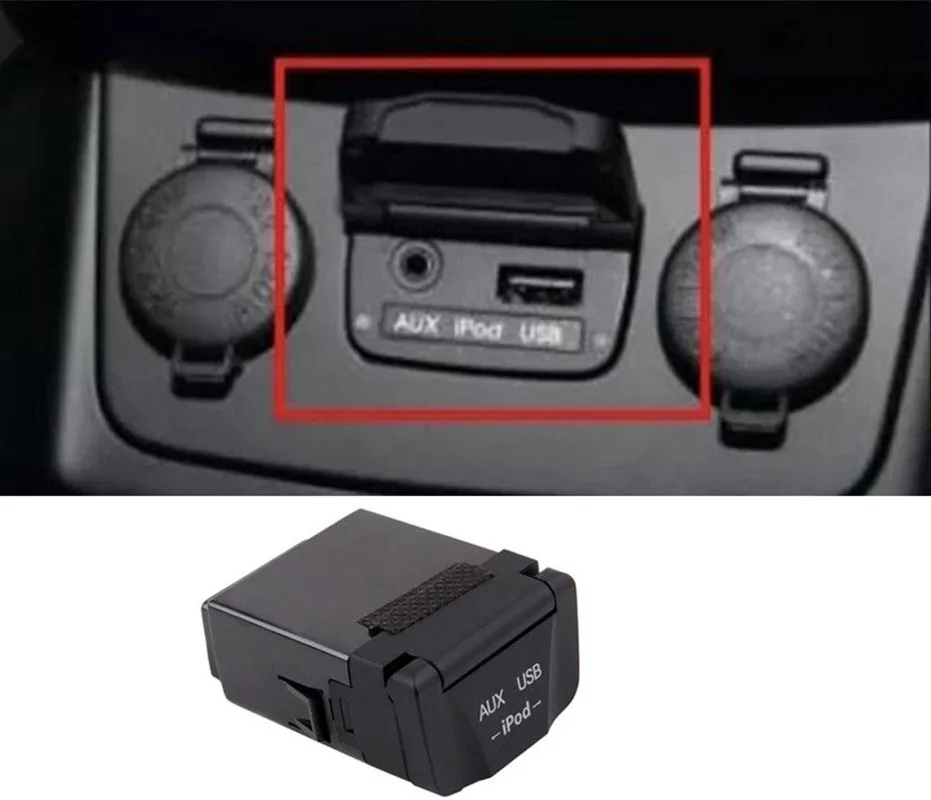 Вспомогательный разъем USB AUX сборка для hyundai Sonata YF 2011 2014 i45 961203S1000 96120 3S100|Панели| |