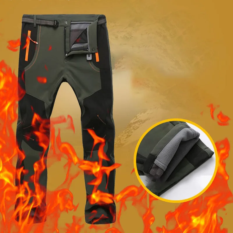 Новинка модные женские и мужские зимние ветрозащитные лыжные штаны для