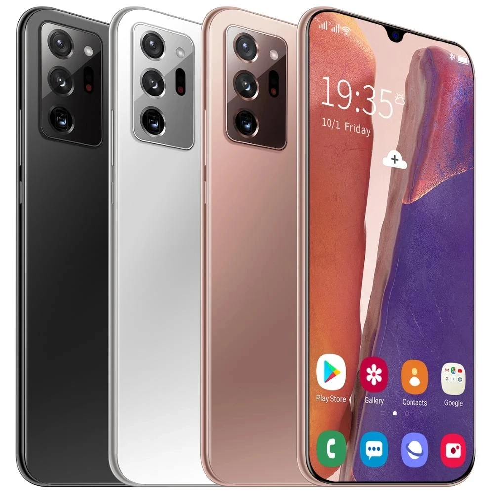 

Teléfono Inteligente N28U de 6,6 pulgadas, 8G + 256GB, 4800mAh, HD, tarjeta Dual, modo de espera Dual, Android, Phione Face, des