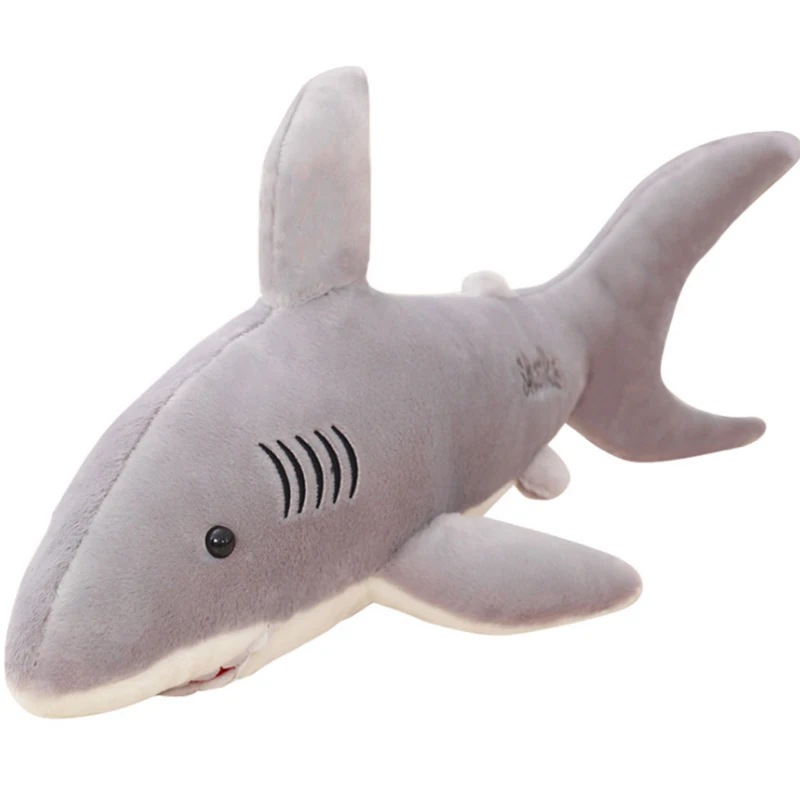 55 см милая игрушка в виде морских животных строительная плюшевая Подушка для сна