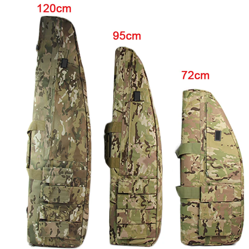 

72 95 120 cm Gun Bag Case Airsoft Rifle Bag Backpack Foam Rubber Sniper Carbine Shooting Portable Bags Hunting Accessories