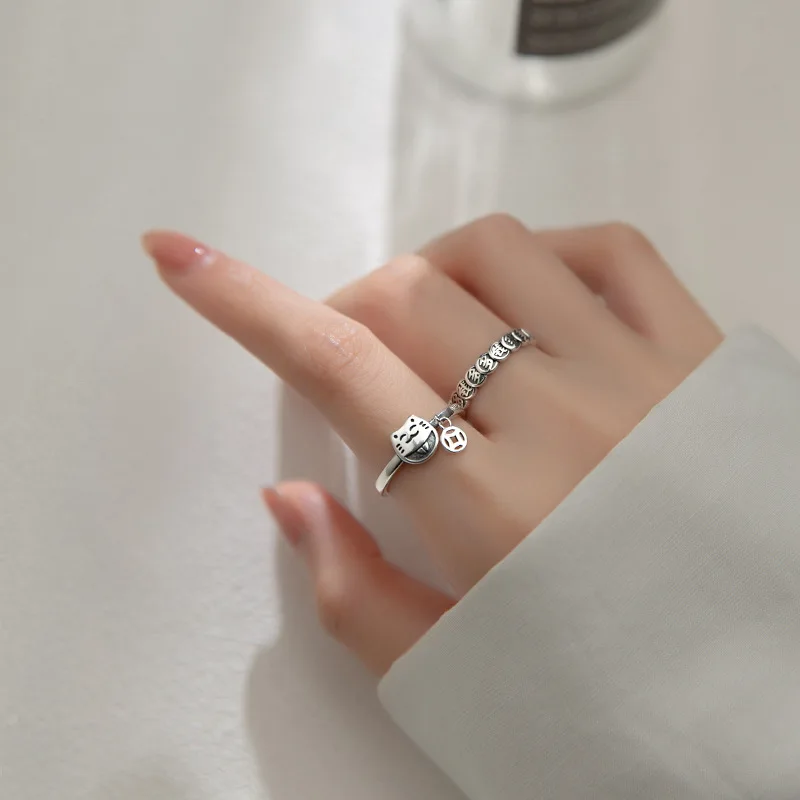 Ювелирные изделия MloveAcc из стерлингового серебра 925 пробы с винтажной монетой