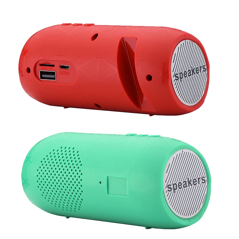 

Portable Outdoor Bluetooth Speaker With FM Radio Subwoofer Wireless Speakers Column Speaker &Phone Holder Subwoofer In Stock!