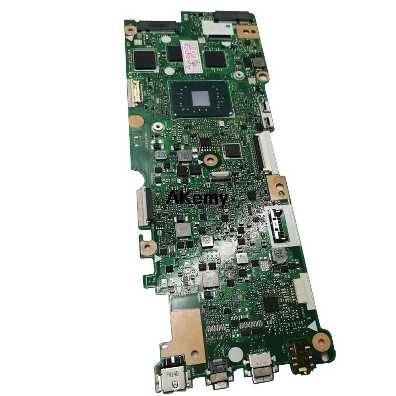 

with N3350-CPU 4G-RAM 64G-SSD Laptop Motherboard For Asus Vivobook Flip TP401NA TP401N TP401MA TP401M Mainboard 100% Test good