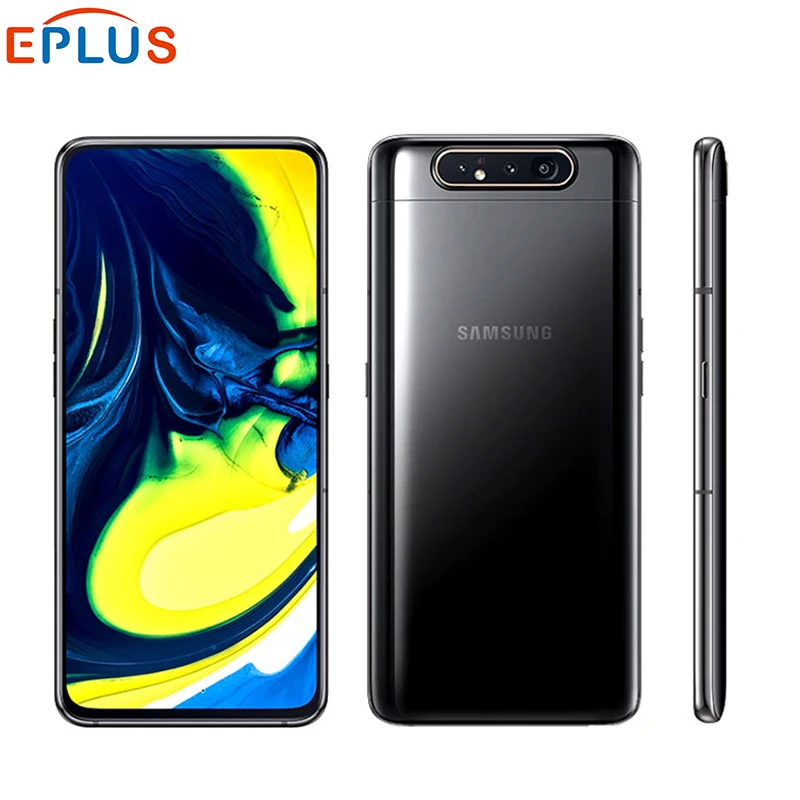samsung Galaxy A80 A8050 4G LTE мобильный телефон 6," 8 ГБ ОЗУ 128 Гб ПЗУ Snapdragon 730 Android 3700 мАч NFC две sim-карты