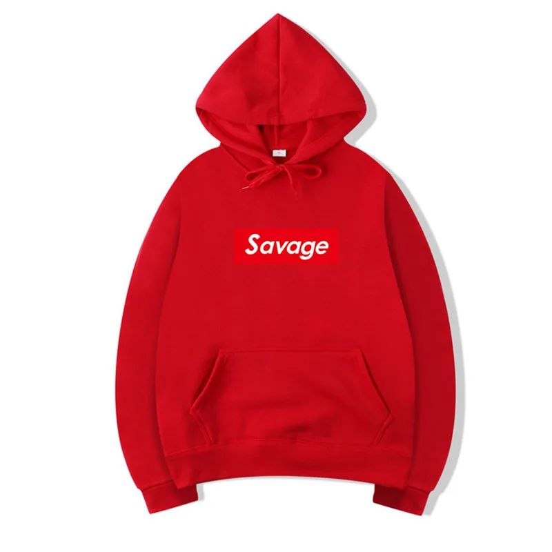 Новинка 2019 мужские толстовки Savage худи пародия No Heart X Mode бойбой банды ATL хлопковые