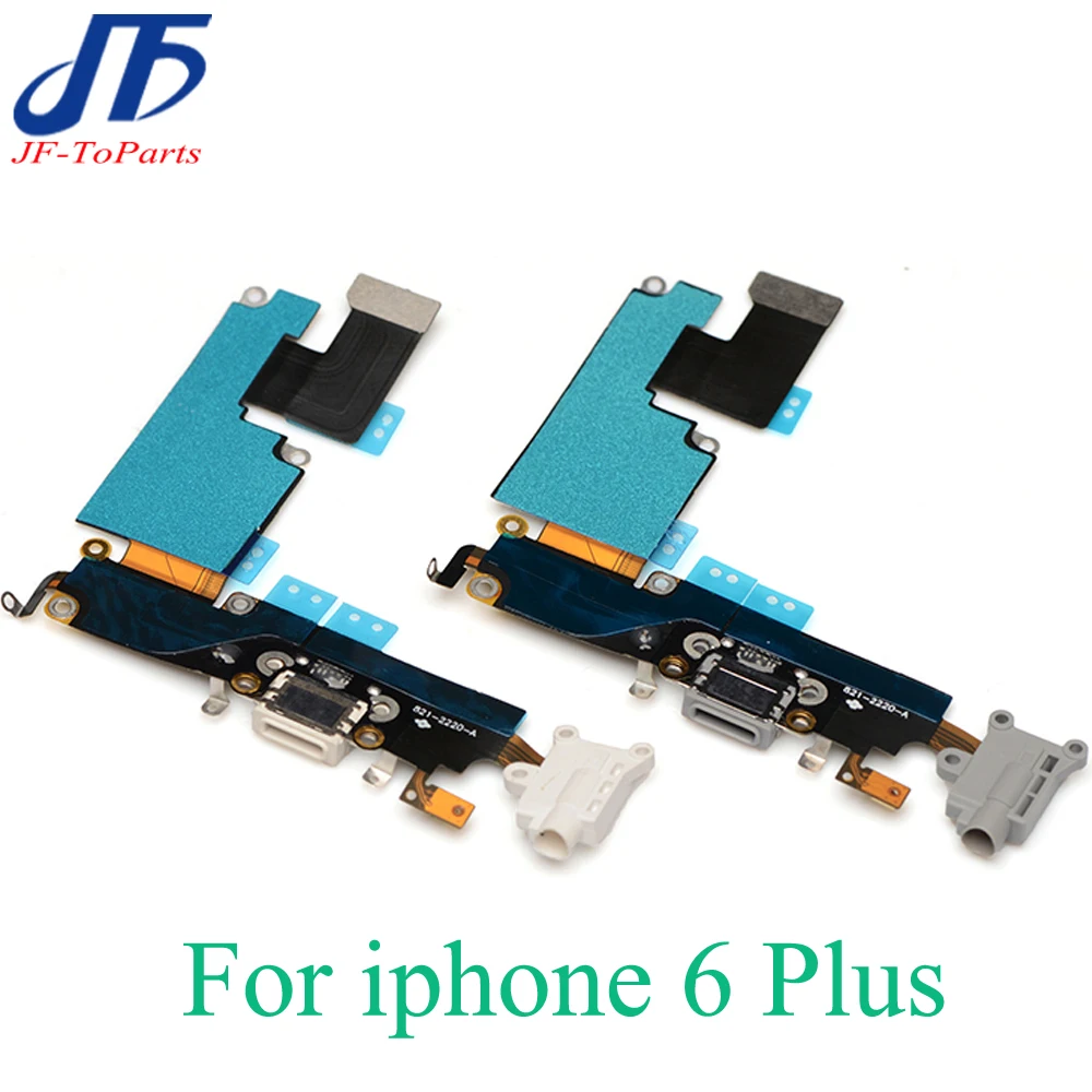 10 шт. зарядный гибкий кабель для iPhone 6 6S Plus 6Plus 6G USB зарядное устройство Порт док-разъем с микрофоном гибкий кабель
