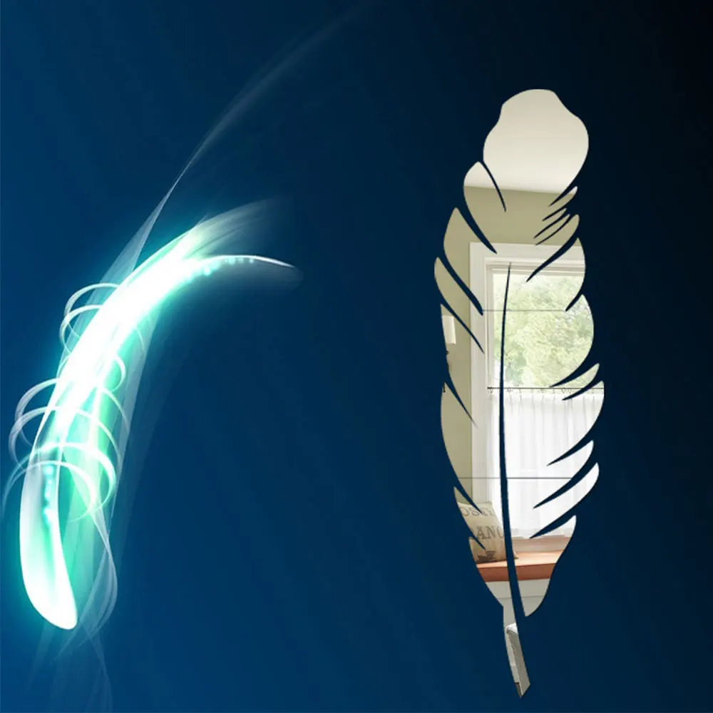 Наклейки на стену с зеркальным эффектом 4 цвета|Наклейки стену| |