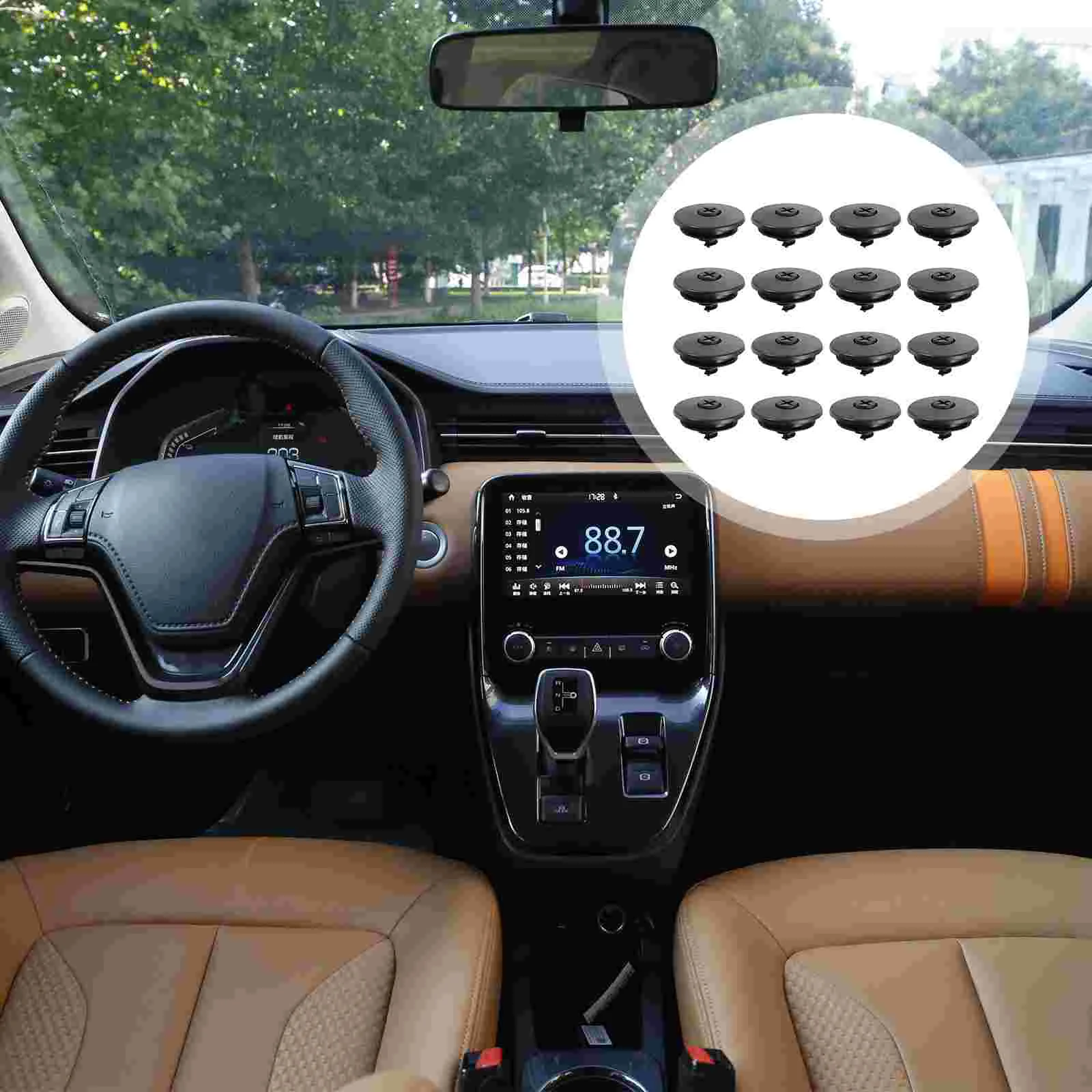 

50 шт., универсальные автомобильные зажимы для ковров