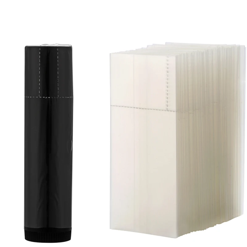 500 шт. прозрачных перфорированных фотоэлементов для зеркального Бальзама Для