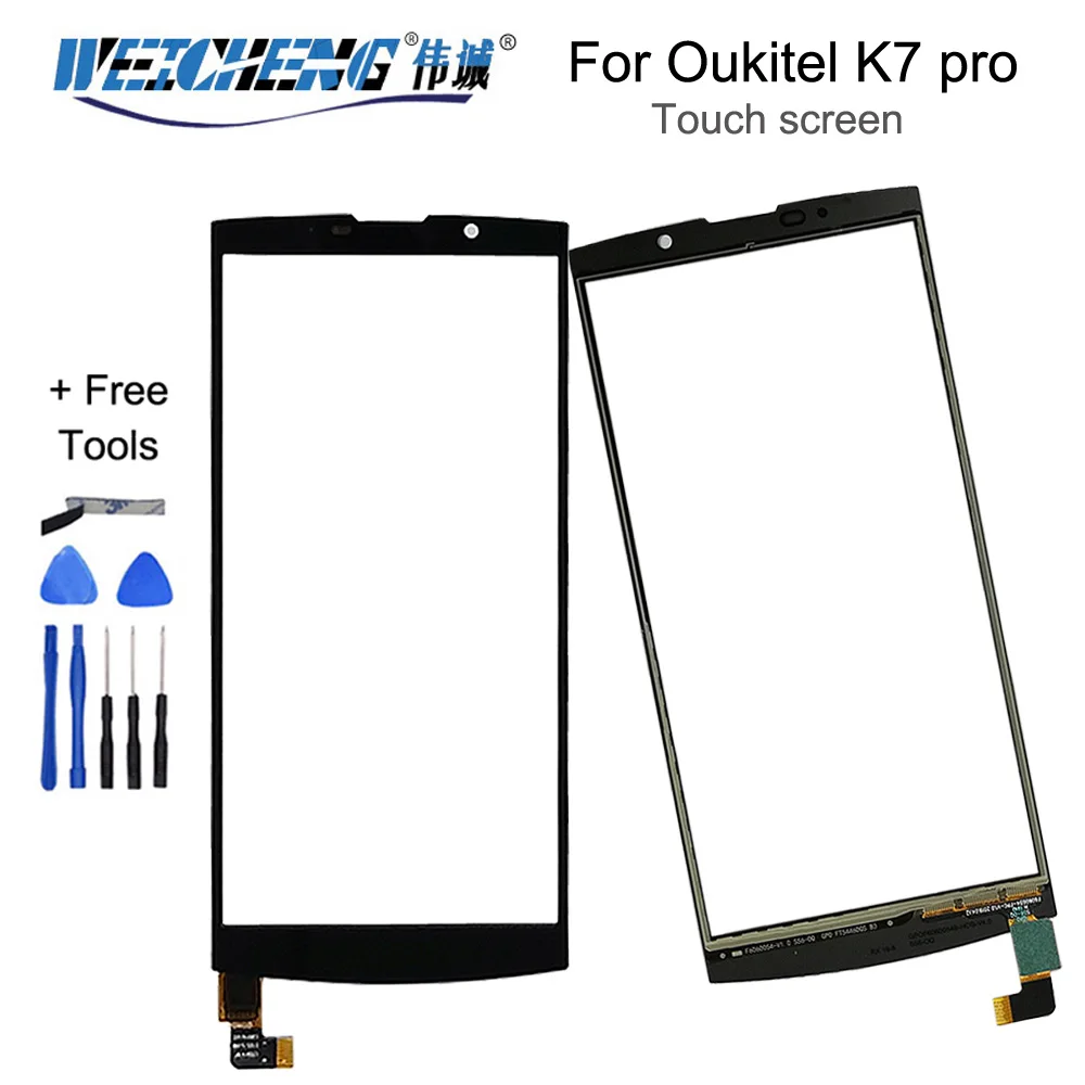 6 0 &quotпереднее стекло для Oukitel K7 Pro Сенсорная панель Сенсорный экран дигитайзер