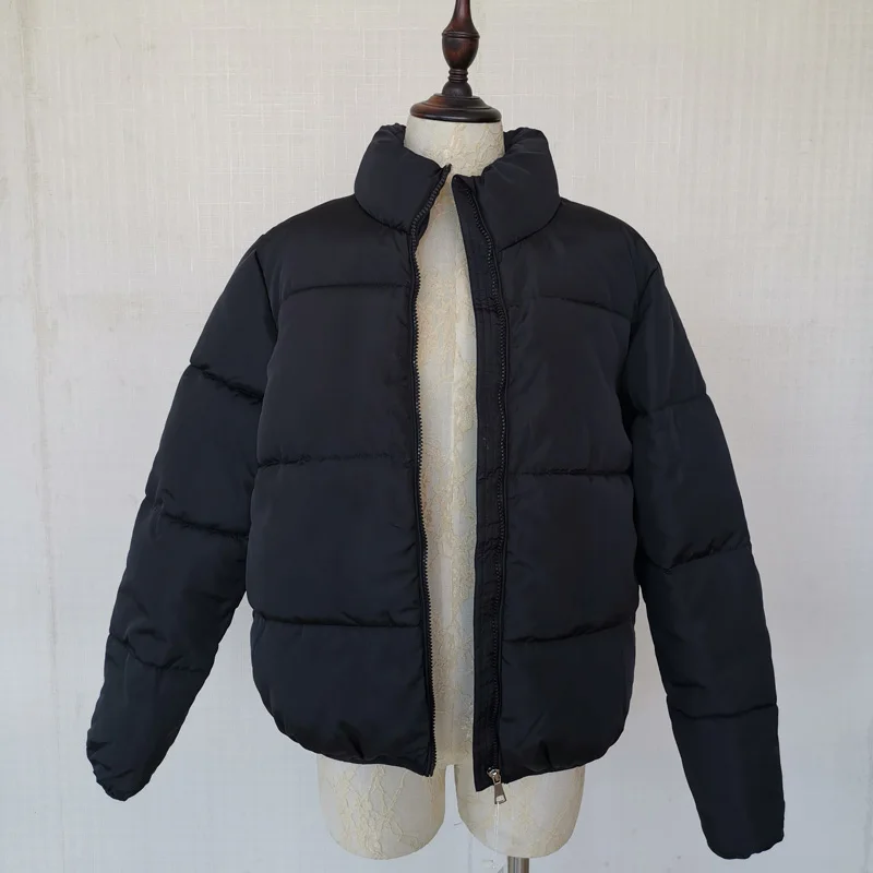 FORERUN 8 Colors Bubble Jacket Women Winter Puffer Coat Stand Collar Thicken Parka Winterjas Dames Factory Supply Sales