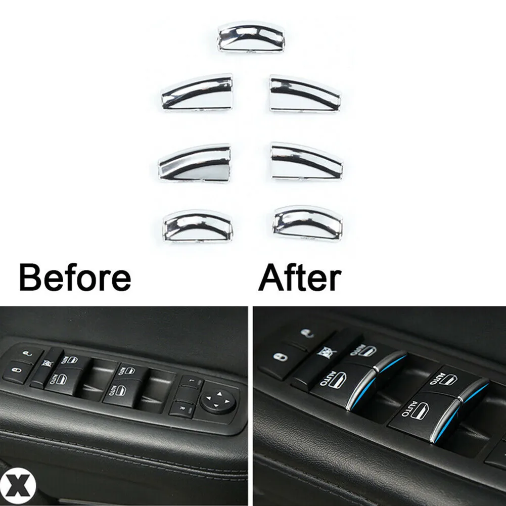 

Автомобильные пуговицы с блестками для Jeep Grand Cherokee 2011, автомобильные аксессуары для интерьера