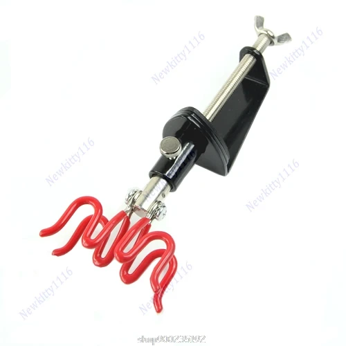 

Airbrush Holder Clamp on Table Mount Station Paint Spray Hold Holder Kit N20 20 Dropship