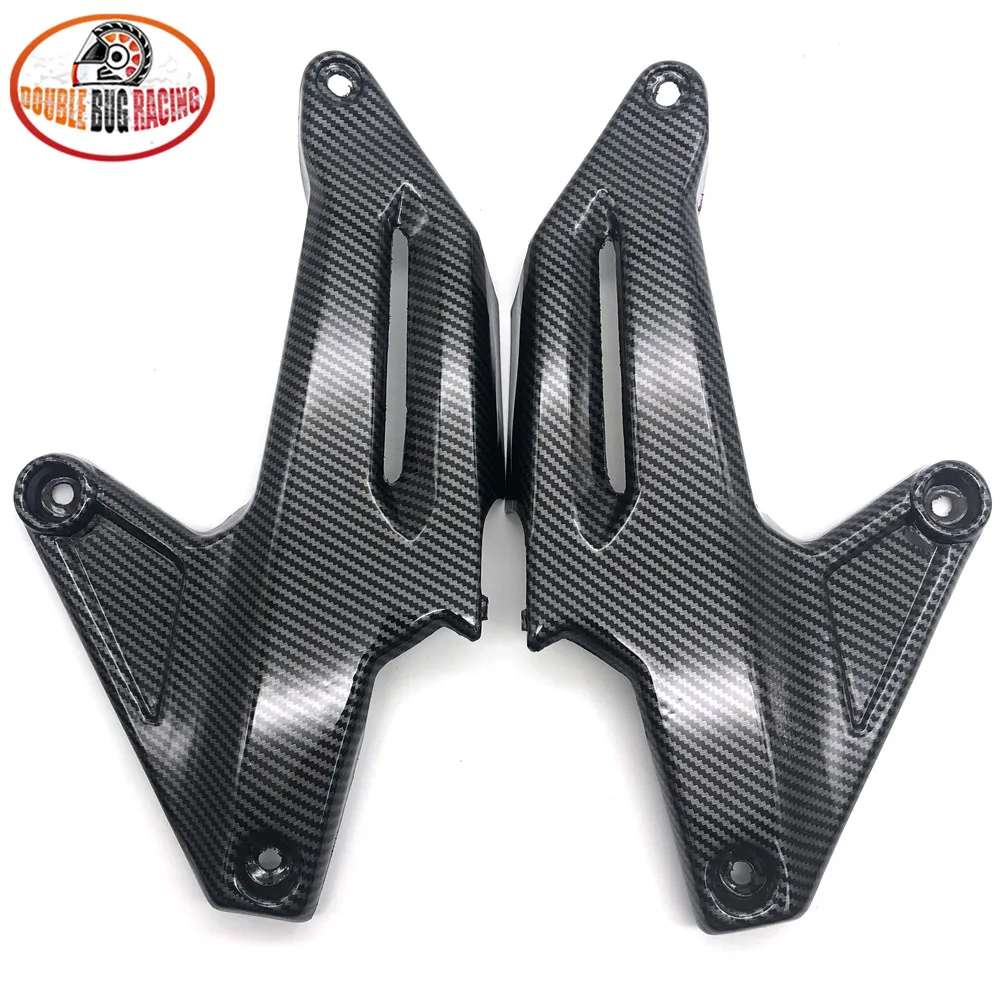 Аксессуары для мотоциклов крышка подножка Углеродные кевлар углеродного