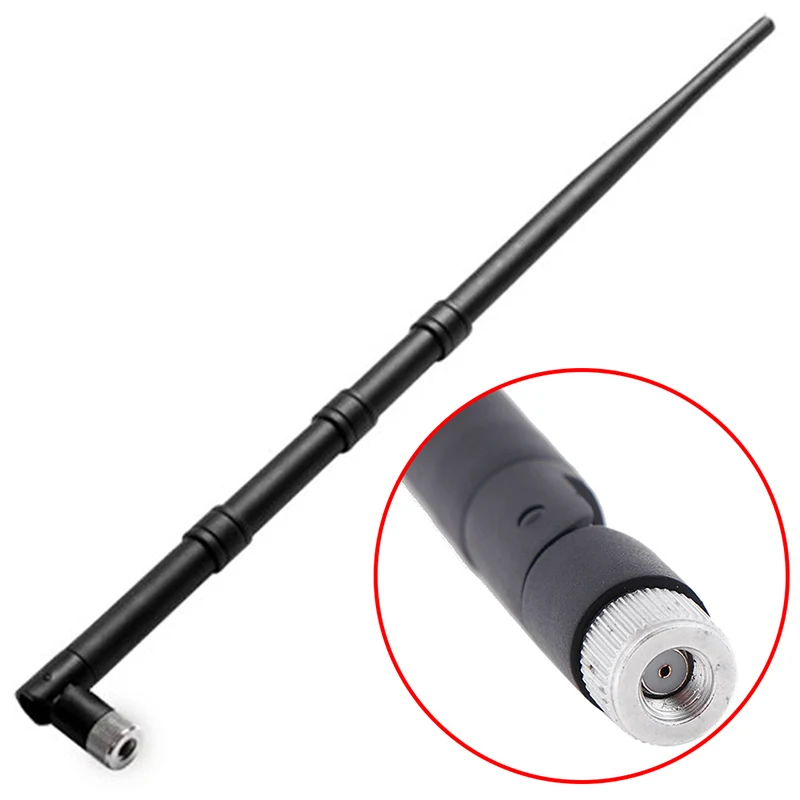 Высокое качество 9DBI IP камера RP SMA 2 4G усилитель WIFI Беспроводная Антенна для