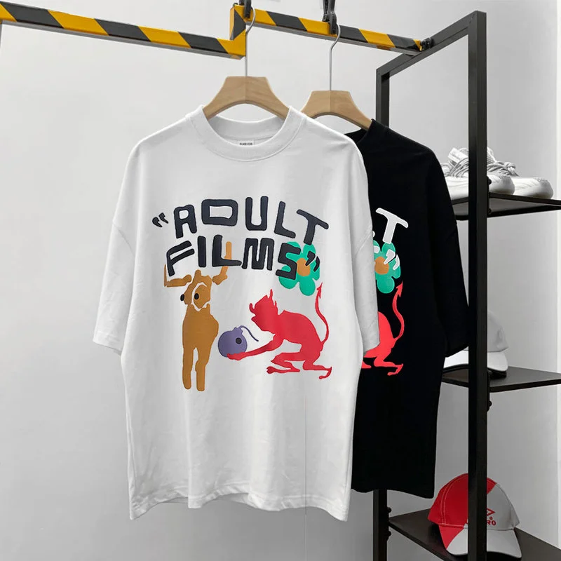 Высококачественная винтажная Мужская футболка CPFM.XYZ с принтом для взрослых и