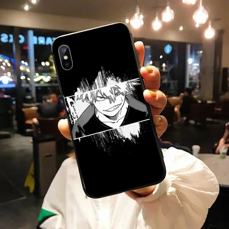 

Anime My Hero Boku no Hero Academia deku bakugou Phone Case for iPhone 11 12 pro XS MAX 8 7 6 6S Plus X 5S SE 2020 XR