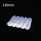 100 шт. 19 мм прозрачные пластиковые защитные круглые контейнеры в капсулах чехол в виде капсулы для коллекции токенов настольных игр монет