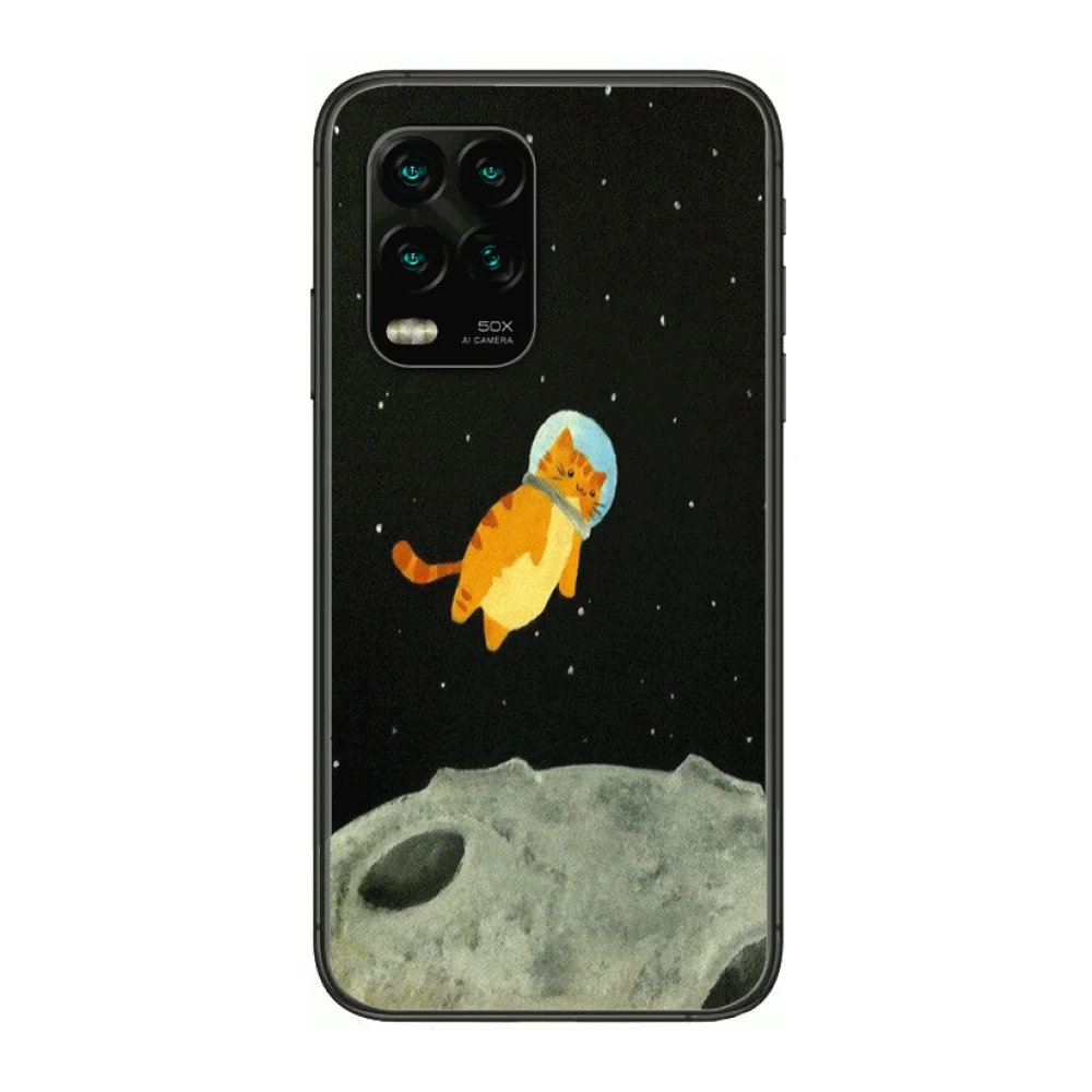 

Personality Matte Art Phone Case For xiaomi Redmi Note 9S 8 7 6 5 A Pro T Anime Black Cover Silicone Back Pretty senior