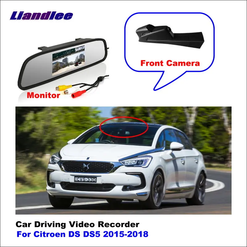 Liandlee для Citroen DS DS5 2015 2018 Автомобильный видеорегистратор Wifi камера ночного видения