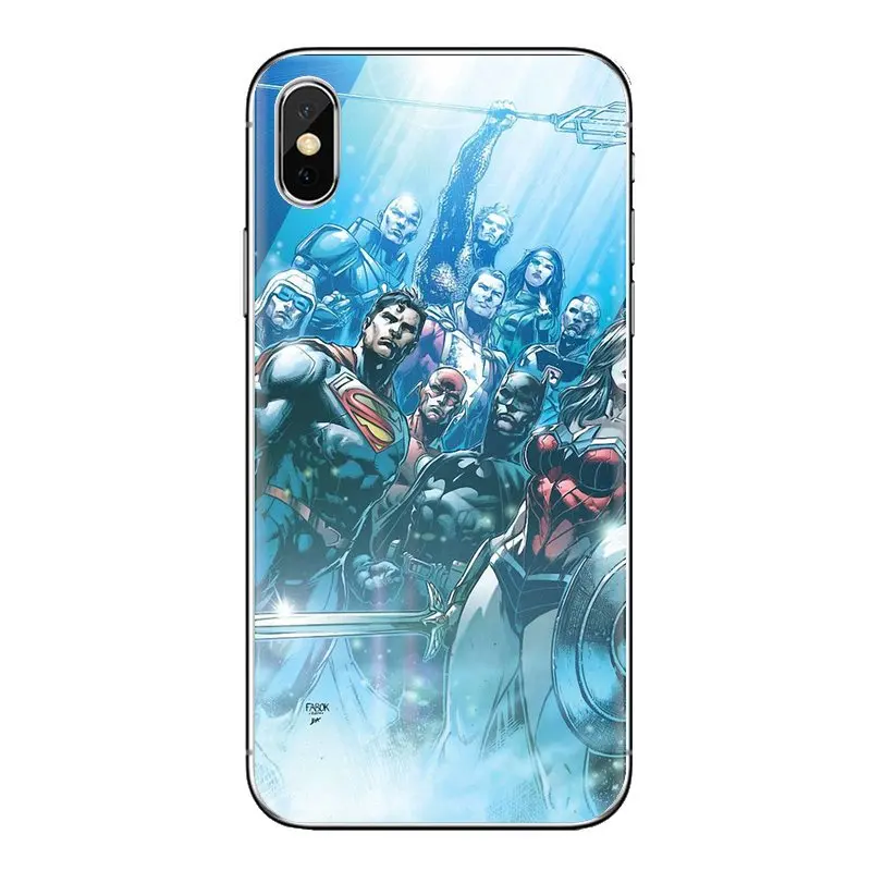 Для samsung Galaxy S2 S3 S4 S5 MINI S6 S7 edge S8 S9 Plus Note 2 3 4 5 8 Coque Fundas Justice League Green Arrow Superhero чехлы |