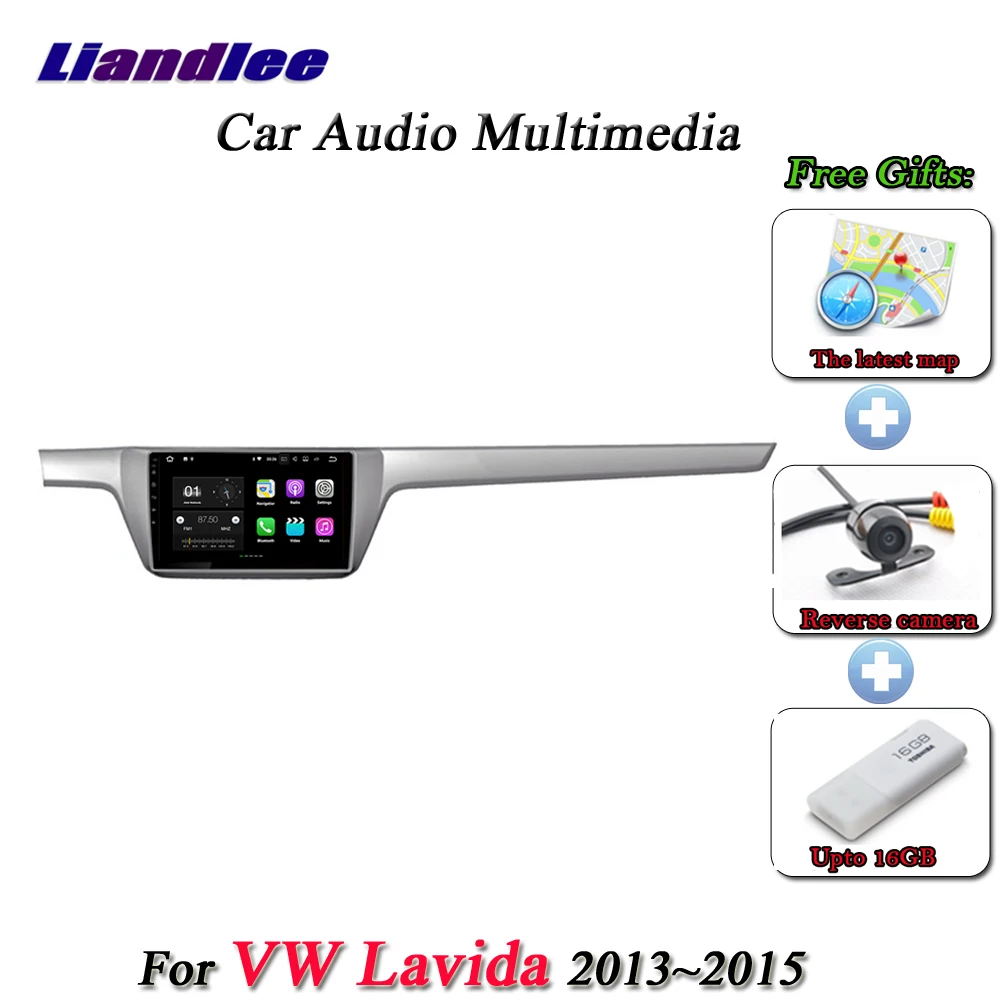 Liandlee автомобильная система Android для Volkswagen Lavida 2013 ~ 2015 радио USB GPS Wifi навигация HD