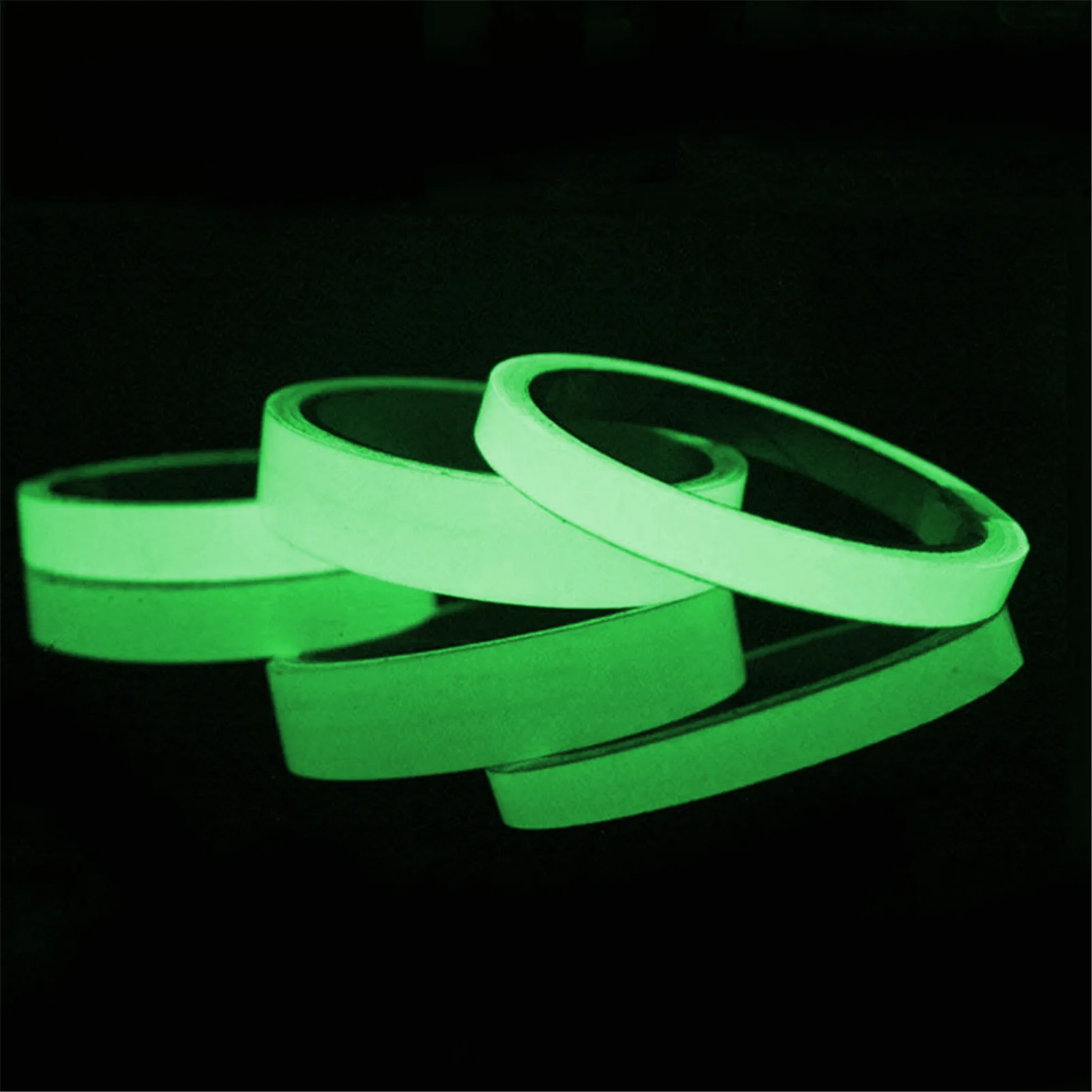 

reflective luminous decals fluorescent tape Reflective Luminous Strip stage night warning sticker Waterproof Fluorescent Sticker