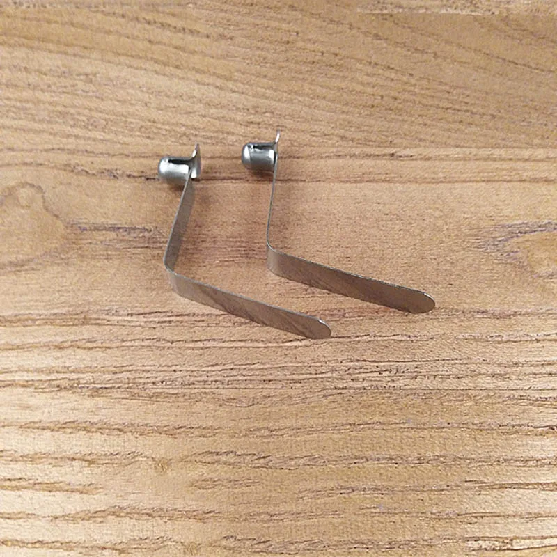 50 шт. 6 мм Диаметр маленькие одиночные полые зажимы для Каяка весло пружинный