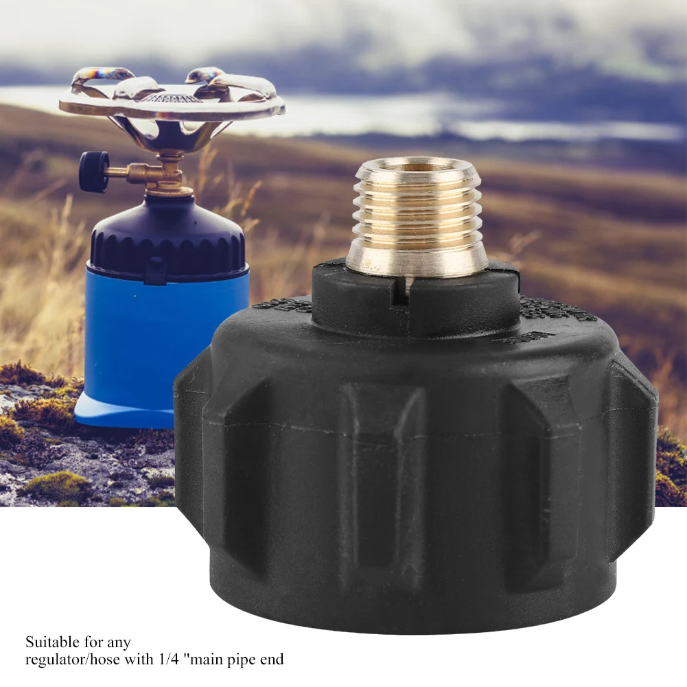 Внешняя резьба 1/4 дюйма Быстрый Газовый Пропан Регулятор разъем с Acme гайки для