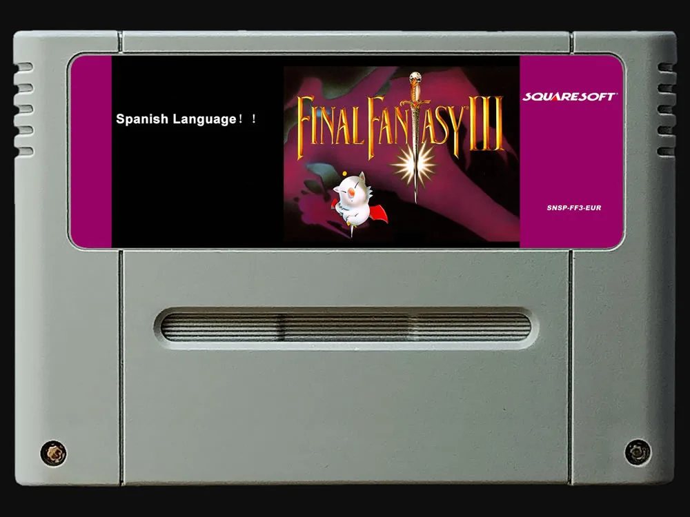 

16Bit Games ** FF 3 ( Spanish PAL Version!! Spanish Language!! )