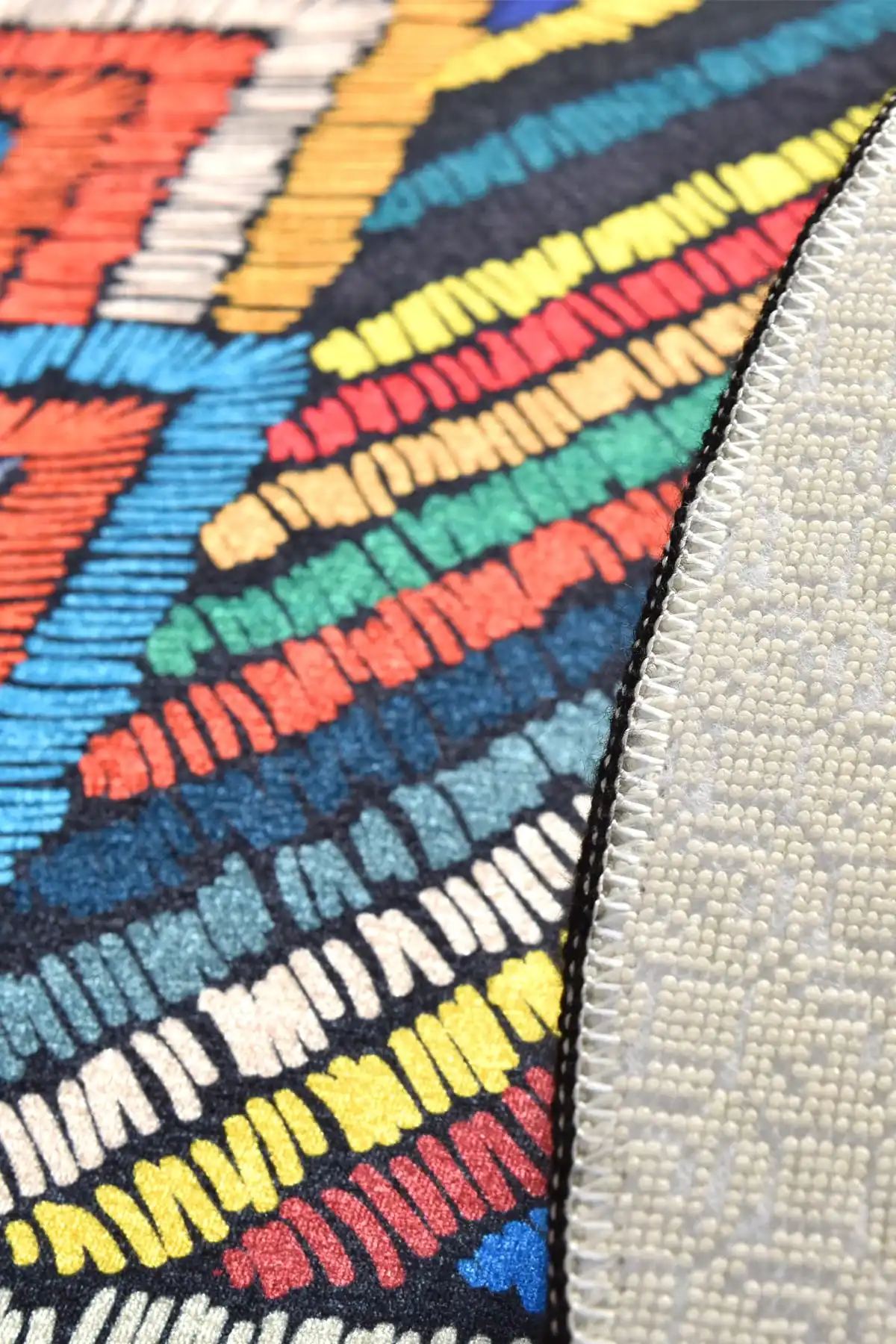 

2021 Bathroom Mat 100x100cm Modern Antibacterial Traditional Ultra Design Soft Non-Slip East West Home Textile