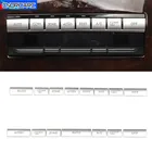 Автомобильная центральная консоль, кнопки для кондиционера, украшение с блестками, наклейка, отделка для Mercedes Benz E Class W212 C207 2009-2015