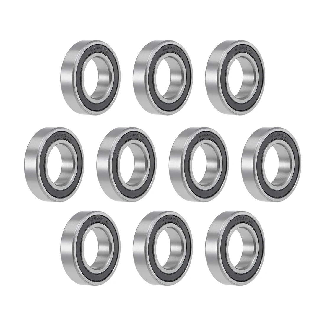 uxcell 10pcs 6904-2RS Deep Groove Ball Bearings 20mm x 37mm x 9mm Double Sealed Chrome Steel Z2 ABEC1