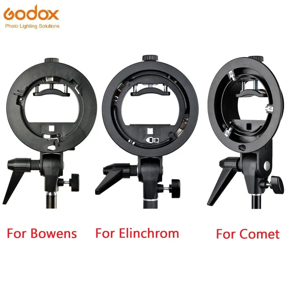 Godox S-type S-EC держатель кронштейна для вспышки Elinchrom Comet Bowens софтбокса | Электроника