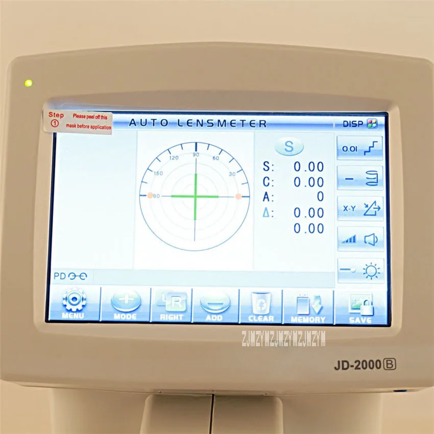 

JD2000B Portable Glasses Equipment 5.7 Inch Touch Screen Digital Lensometer Focimeter Optical Lensmeter Focimeter 100-240V 40VA