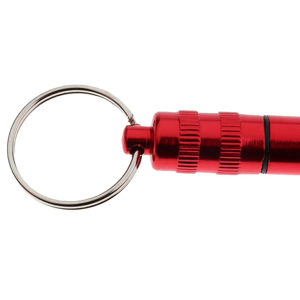 

5pcs Outdoor Emergency Survival Whistles with Key Ring & Sealed Room for Camping Hiking Water Sports Training