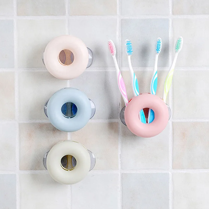 1 шт. крючки на присоске 4 положения зубные наборы держателей щеток для ванной