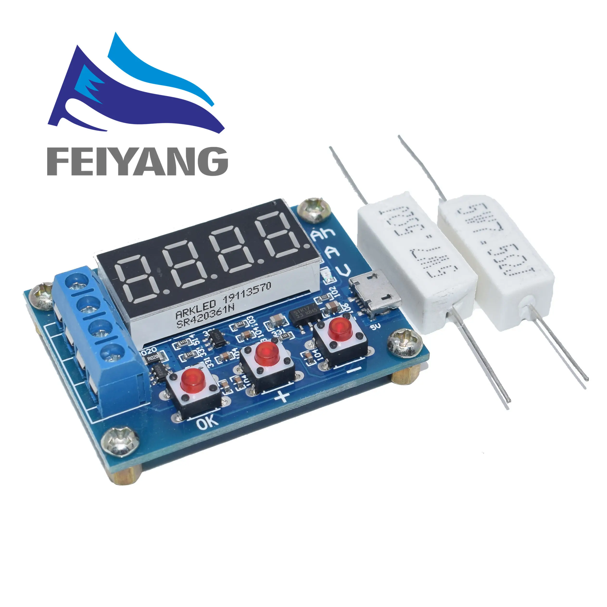 10 шт. ZB2L3 литий-ионный свинцово-кислотная измеритель емкости аккумулятора