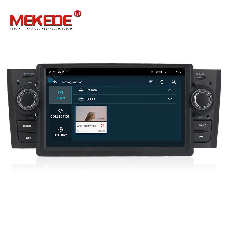 Автомобильный мультимедийный плеер gps Android8.1 Android9.1 автомобильный Радио 1 Din DVD для