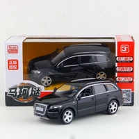 136 audi q7 suv toy vehicles alloy car model toys with pull back for kids birthday gifts free shipping original box