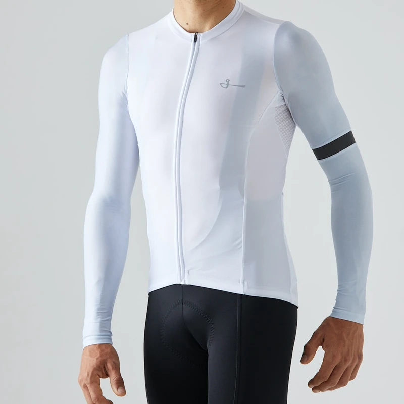 2021 темно-синяя велосипедная Джерси Мужская рубашка с длинным рукавом одежда для