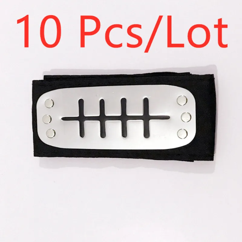 10 шт./лот аниме повязка на голову из нержавеющей стали Металл Косплей костюмы