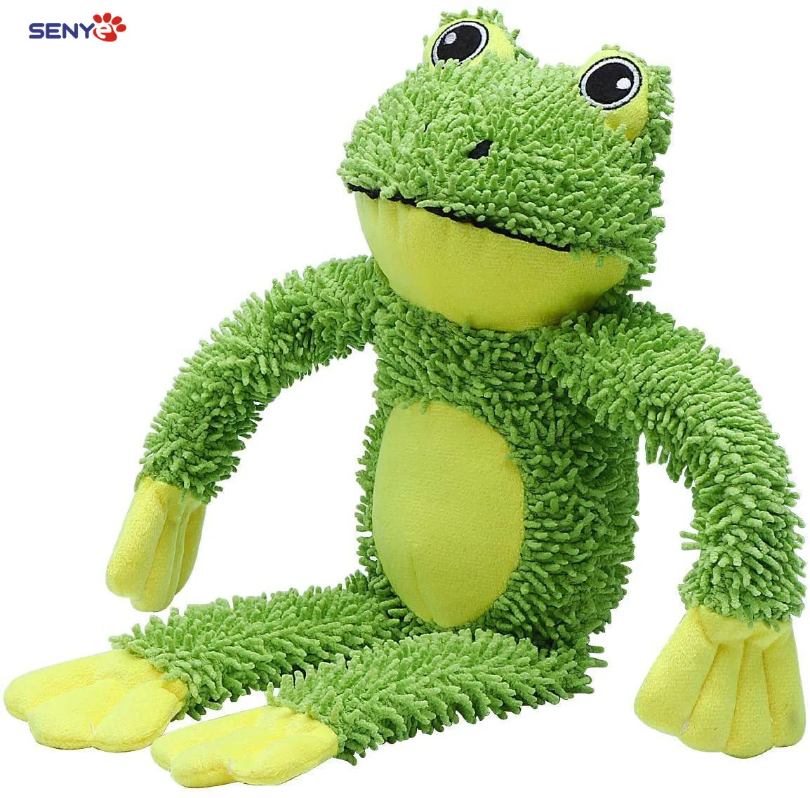 

Pet Sounding Toys Green Plush Frog Pet Toys Cats And Dogs Playing Plush Pet Products For Dog Passing Boring Time Interesting Toy