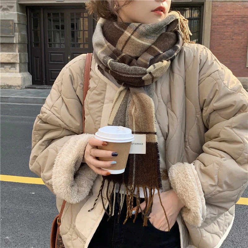 

Hanfeng Chic Thickened Two Cotton Padded Clothes Women's 2021 Autumn and Winter New Design Fashion Top Coat Trend