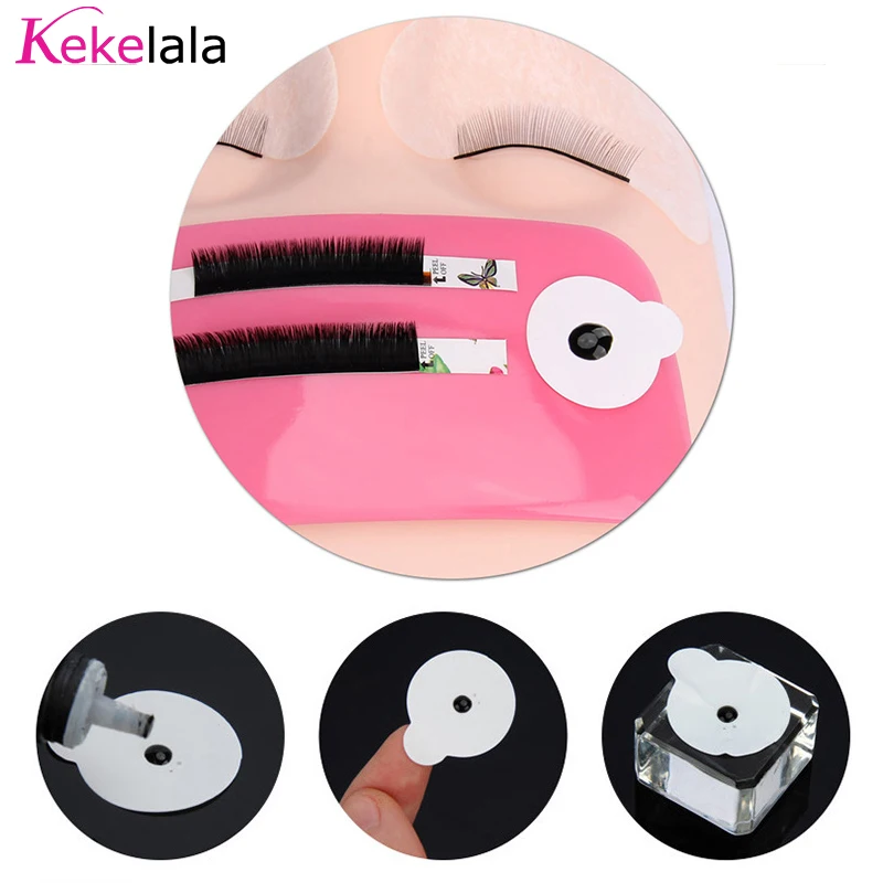 100 шт. одноразовые наклейки Kekelala для наращивания ресниц